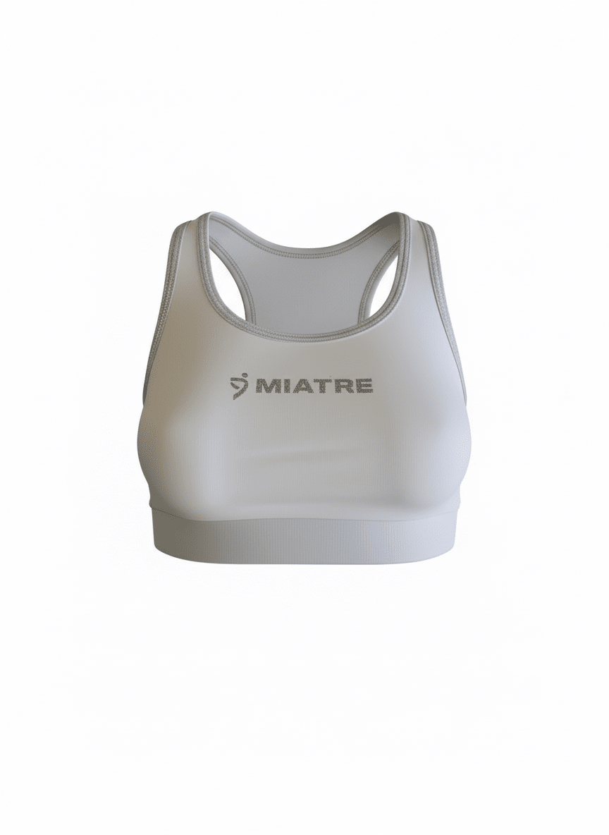 Glitter top lyhyt - Miatre - 120 - valkoinen