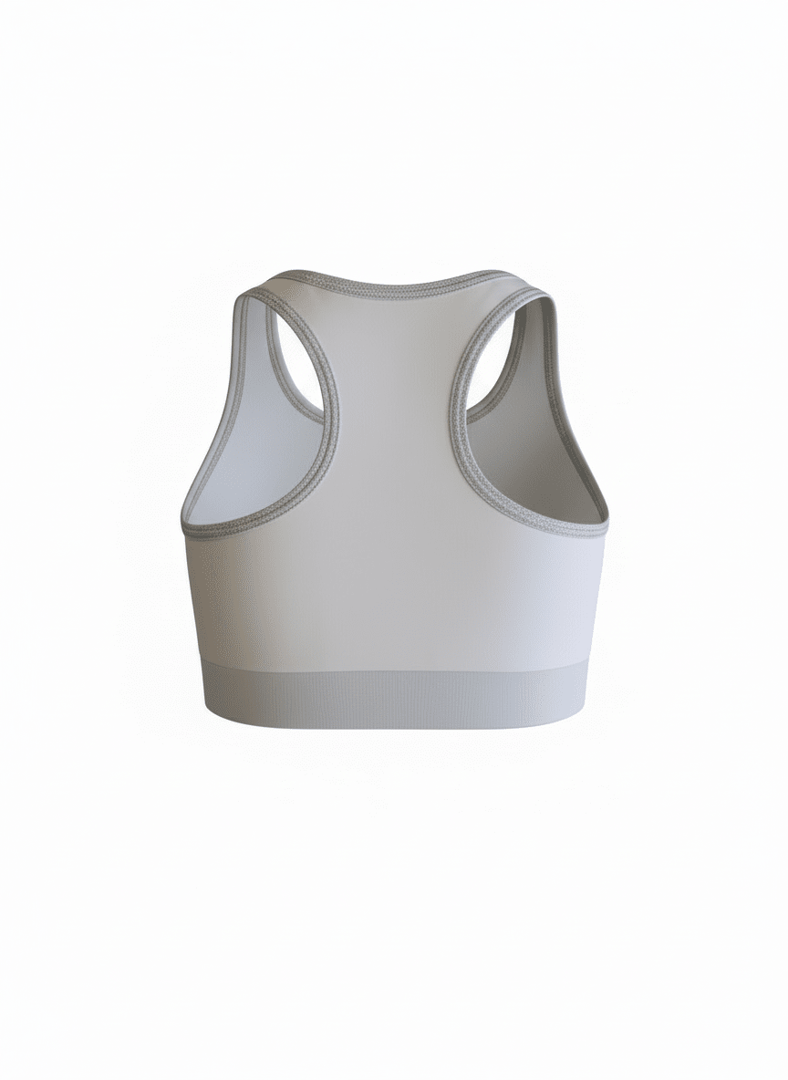 Glitter top lyhyt - Miatre - 120 - valkoinen