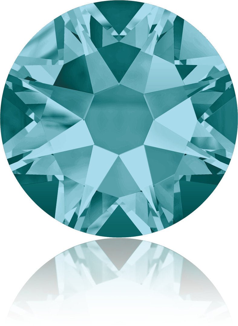 Swarovski liimattava strassi SS16 Värillinen - Miatre - blue_zircon