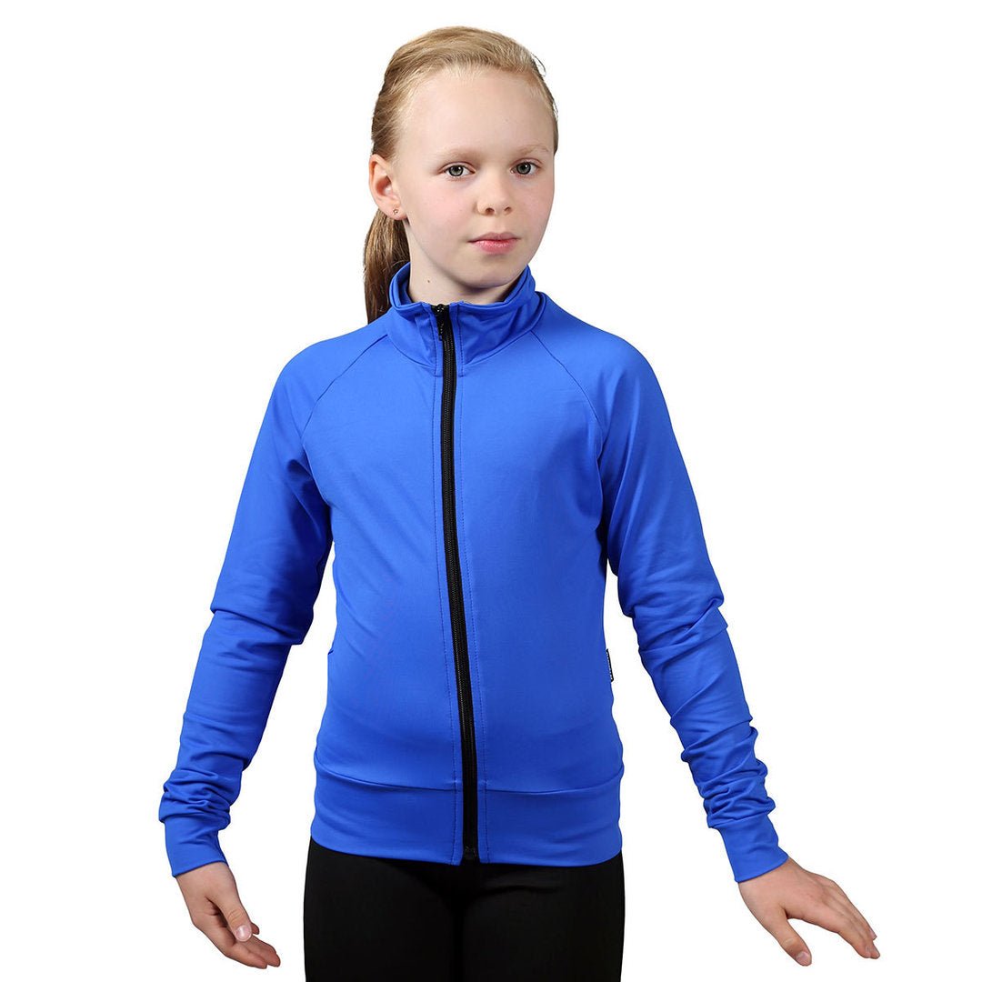 Takki Shine Jacket lasten, supplex - Miatre - 110 - kirkas_sininen