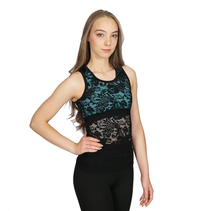 Toppi Lace Tank - Miatre - L - musta