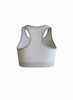 Glitter top lyhyt - Miatre - 120 - valkoinen