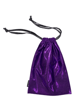 Glitterpussukka nyöreillä, 2 kokoa - Miatre - Purppura - Pieni 12*14