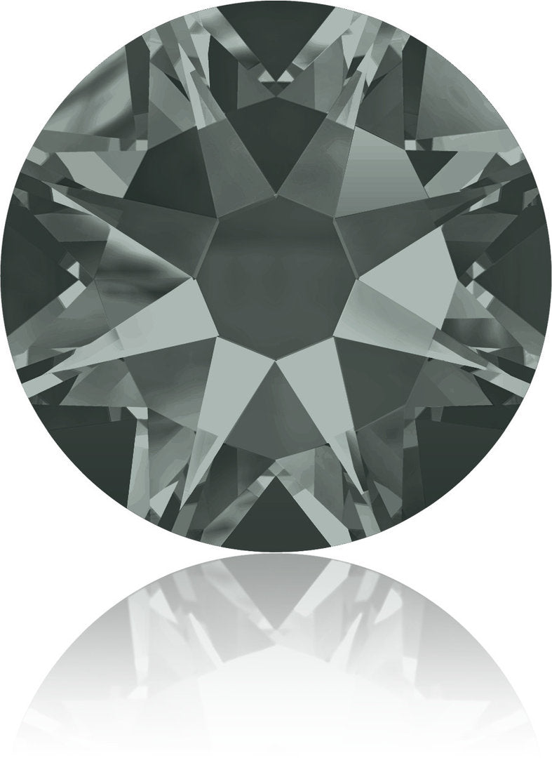 Swarovski liimattava strassi SS16 Värillinen - Miatre - black_diamond